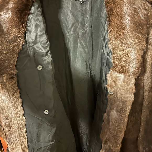 Vintage Authentic Rabbit Fur Coat - Picture 3 of 6